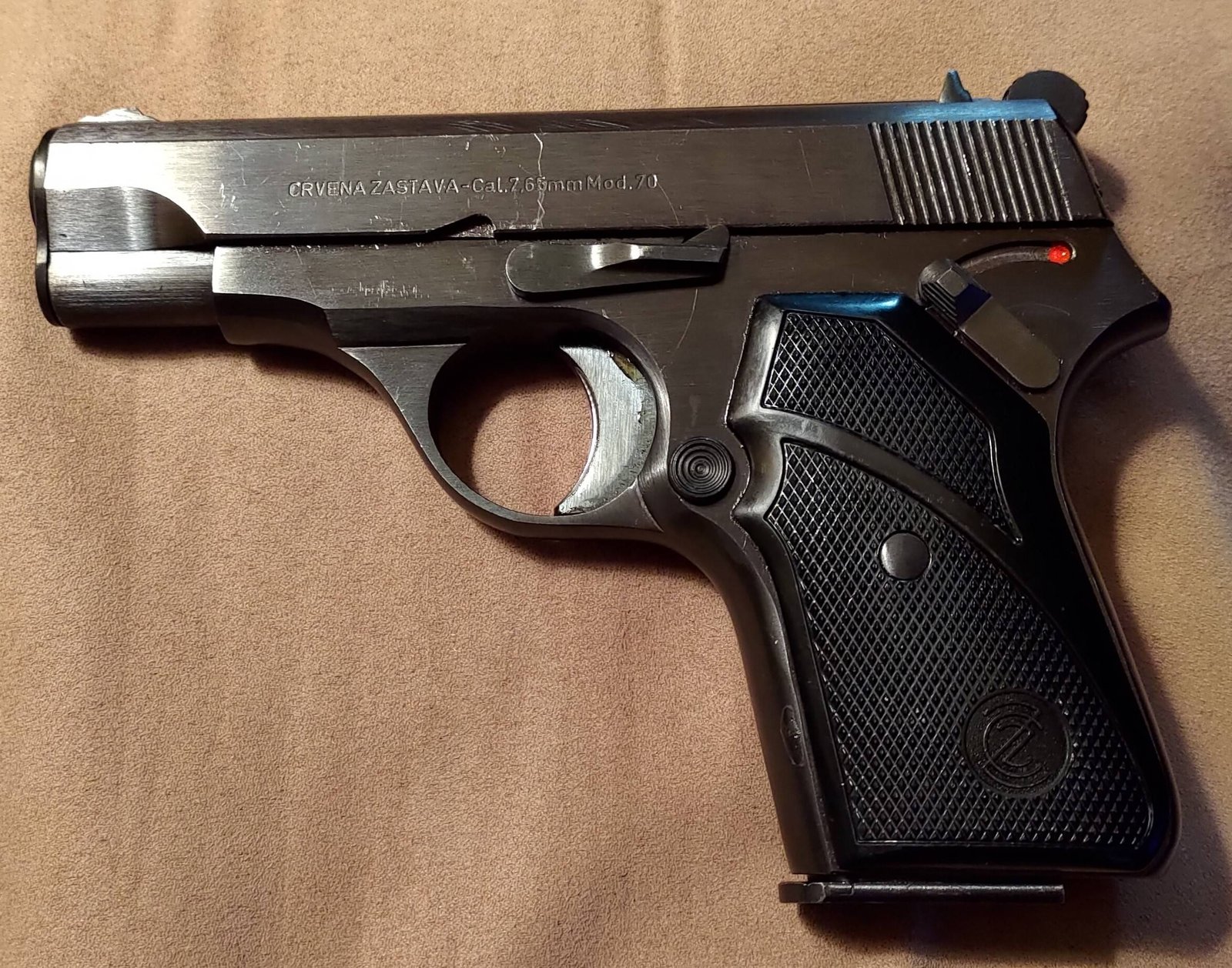 Zastava M70 .32 ACP, Military Surplus, 3.5" Barrel, Black, 8rd