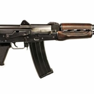 Zastava ZPAP85 AK Pistol 5.56 NATO/223, 10" Chrome Lined Barrel, Dark Wood, Buldged Trunnion 30rd Mag1.5 mm receiver , chrome lined barrel