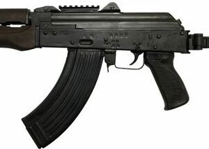 Zastava ZPAP92 AK-47 Pistol 7.62x39mm 10" Barrel, Booster, Dark Wood, Top Rail, SB Tactical FS1913 Folding Brace, 30rd Mag